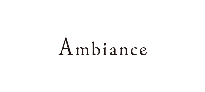 Ambiance concept shop (pop-up shop)