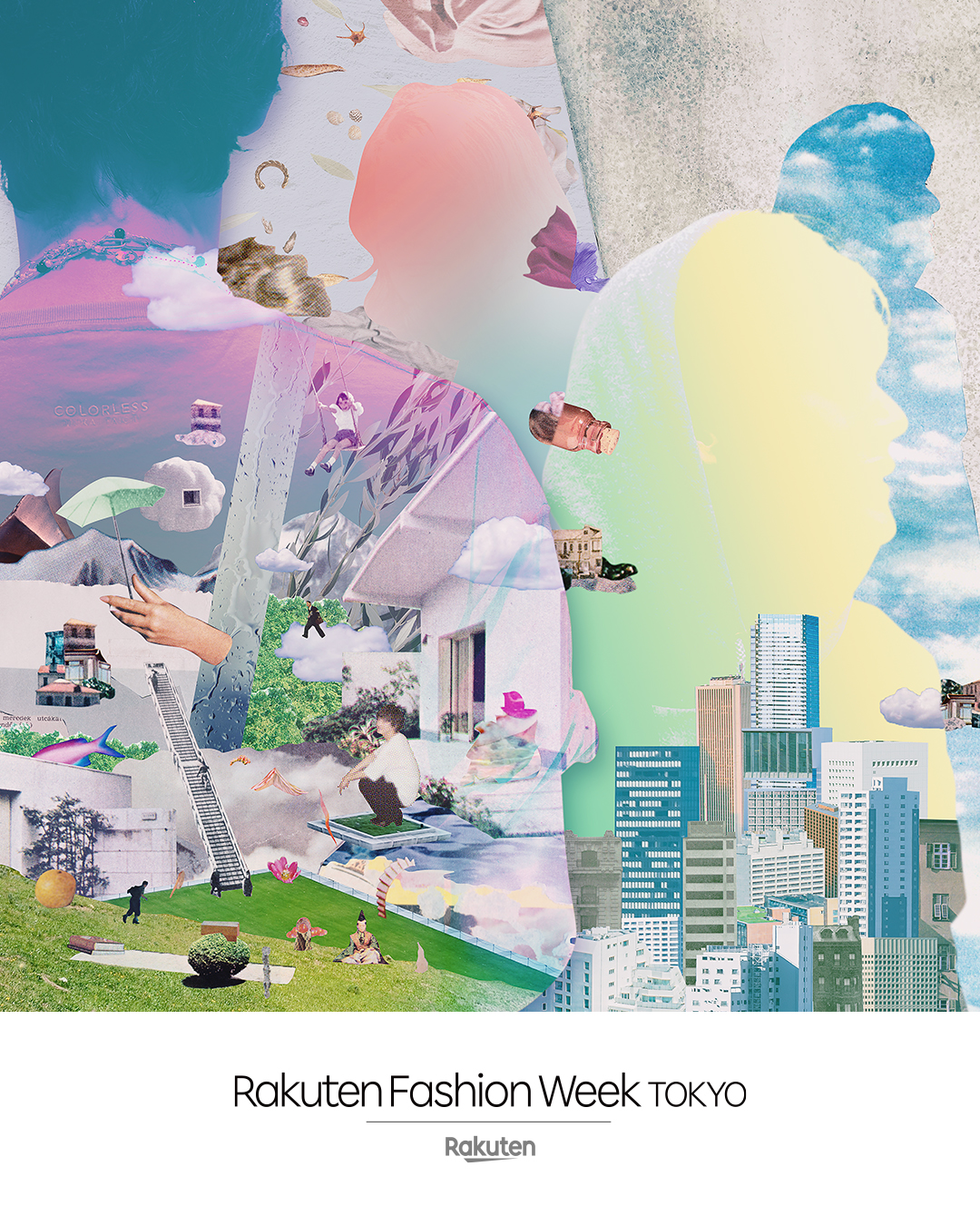 Rakuten Fashion Week TOKYO 2023 S/S Introducing the Key Visual